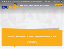 Tablet Screenshot of eduplan.us